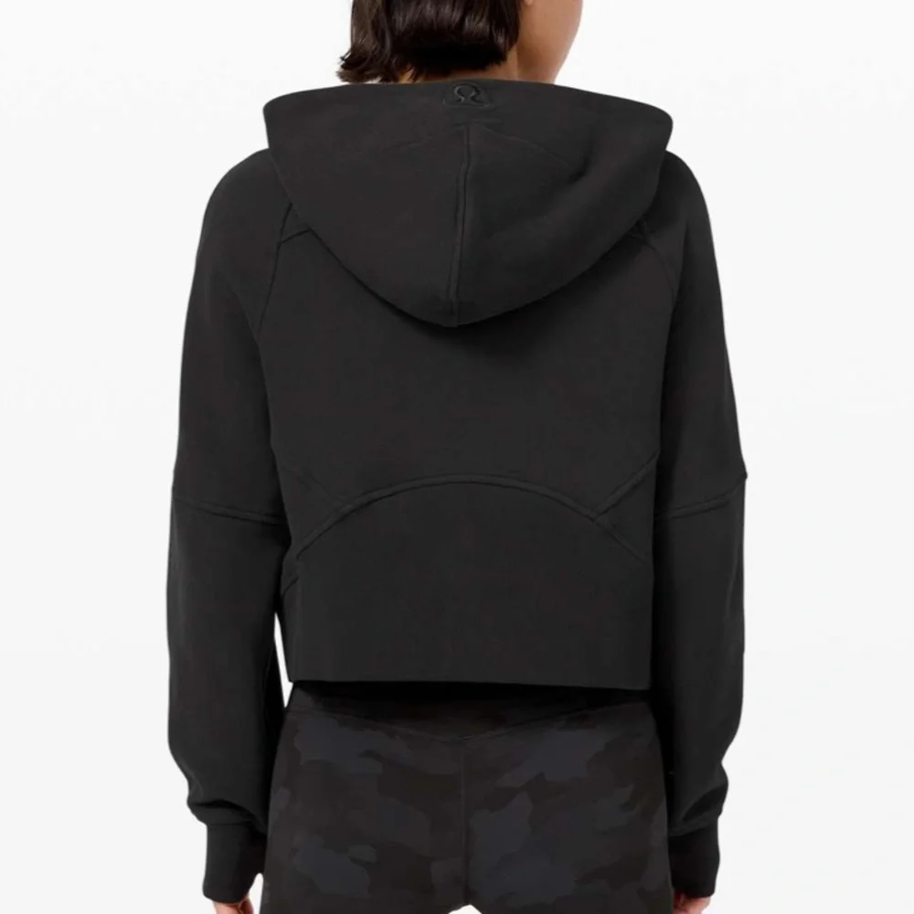 NWT Lululemon Scuba Oversized 1/2 Zip Hoodie Black Size M/L - Picture 9 of 11